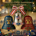 🔥Limited Edition: United States 250th Anniversary Commemorative Bell Ornament (1776-2026)