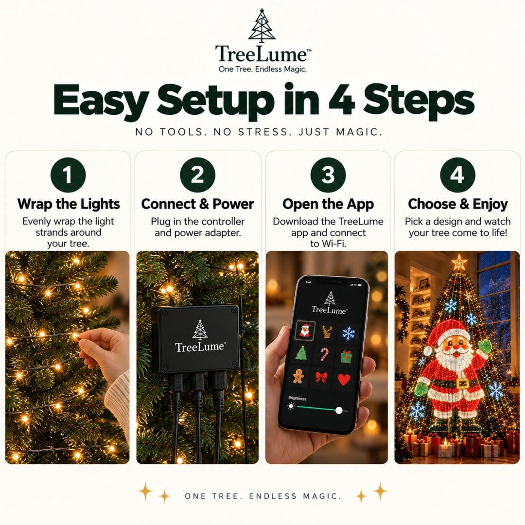 ✨Last Day 50% OFF✨🎄 Glow Tree Smart Christmas Tree LED Lights