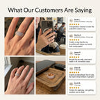 🚨 90% OFF TODAY: The "Aurelia" Handcrafted Statement Ring: 18K Rose Gold Finger-Slimming Wide Band | 360° Micro-Pavé Brilliance