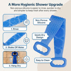 2-in-1 Extra-Long Silicone Back Scrubber & Massager – Easy Reach, Gentle Exfoliation & Quick-Dry Clean– Last Day 50% OFF 🔥