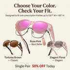 🔥50% OFF Last Day Sale Fit-Over Prescription Sunglasses – Oversized UV400 Frames for Instant Style & Sun Protection