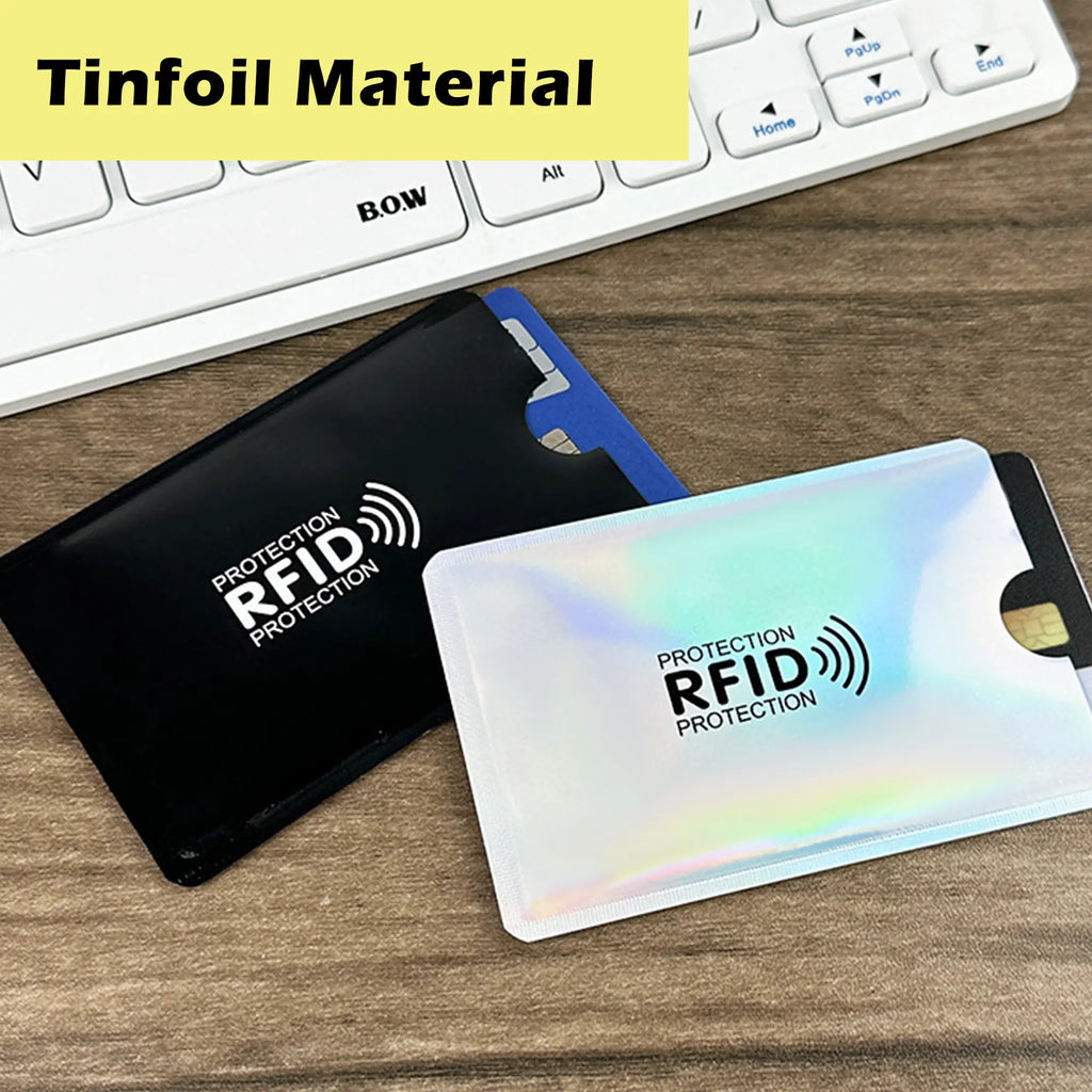 🔥50% OFF Last Day Sale RFID Blocking Card Sleeves – Slim Waterproof Credit Card & ID Protectors