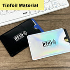 🔥50% OFF Last Day Sale RFID Blocking Card Sleeves – Slim Waterproof Credit Card & ID Protectors