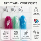 🔥50% OFF Last Day Sale Authentic African Exfoliating Net Bath Sponge – Deep Exfoliation, Rich Lather & Full-Body Reach for a Cleaner Shower Glow