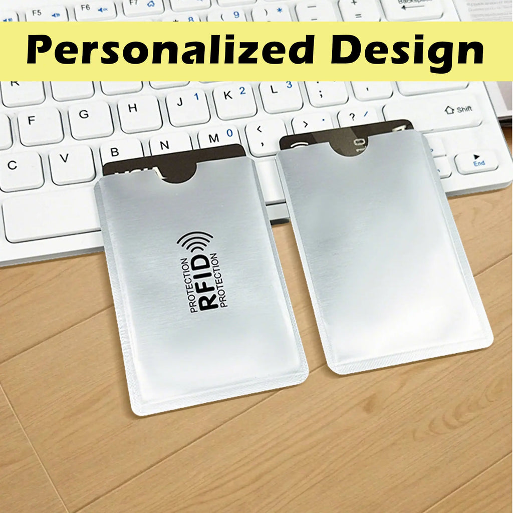 🔥50% OFF Last Day Sale RFID Blocking Card Sleeves – Slim Waterproof Credit Card & ID Protectors