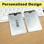 🔥50% OFF Last Day Sale RFID Blocking Card Sleeves – Slim Waterproof Credit Card & ID Protectors