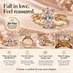 ✨ 90% OFF ✨ 4.02 CT Oval Diamond Vine Ring | 14K Gold, E Color & VS1 Clarity — A Love That Grows More Beautiful Last Day Sale-90% OFF🔥