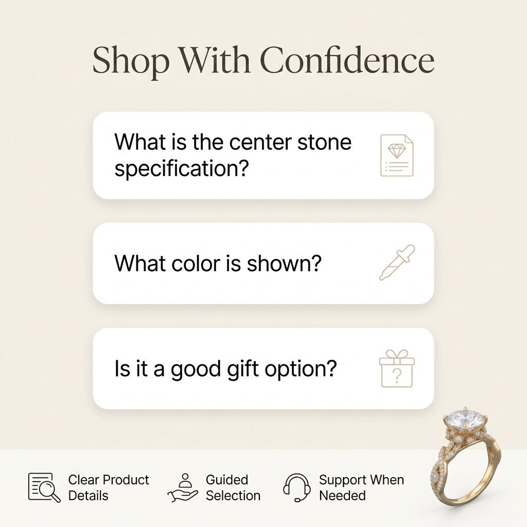 🔥90% OFF Last Day Sale 3.59ct Round Center Stone Adorned Ring – Instant On-Hand Elegance, Light-Catching Sparkle
