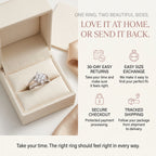 🔥 LAST DAY — 90% OFF 🔥 Reversible Pink Gemstone & Diamond Magic Cube Statement Ring | 18K White Gold Plated Luxury Jewelry for Women