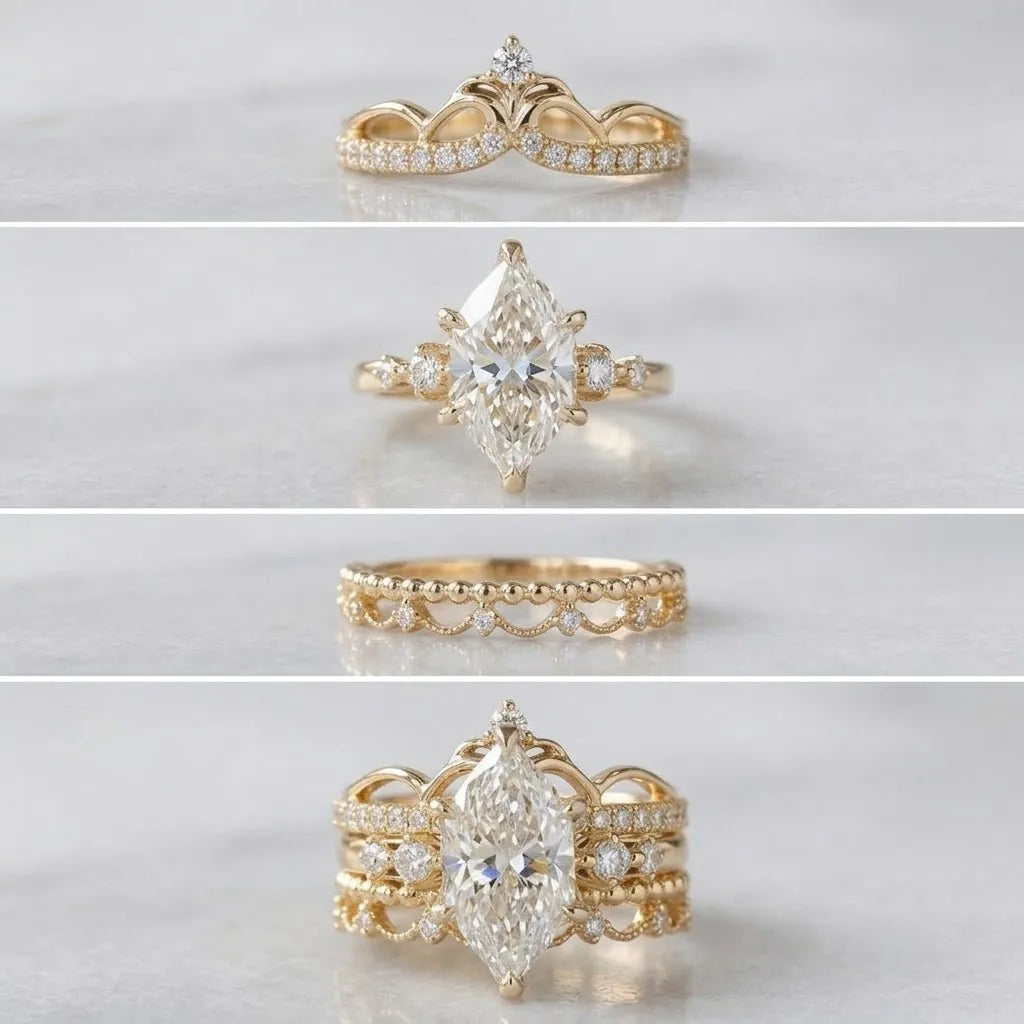 Elegant Halo Sparkle Ring — A Timeless Statement of Love & Confidence