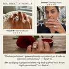 🔥 LAST DAY — 90% OFF 🔥Vintage Oval Solitaire Ring | 14K Gold Finish Quiet Luxury Statement Ring for Women