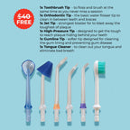PUURSMILE WATER FLOSSER - 50% OFF MOTHER'S DAY SALE + 6 FREE GIFTS (WORTH $250)
