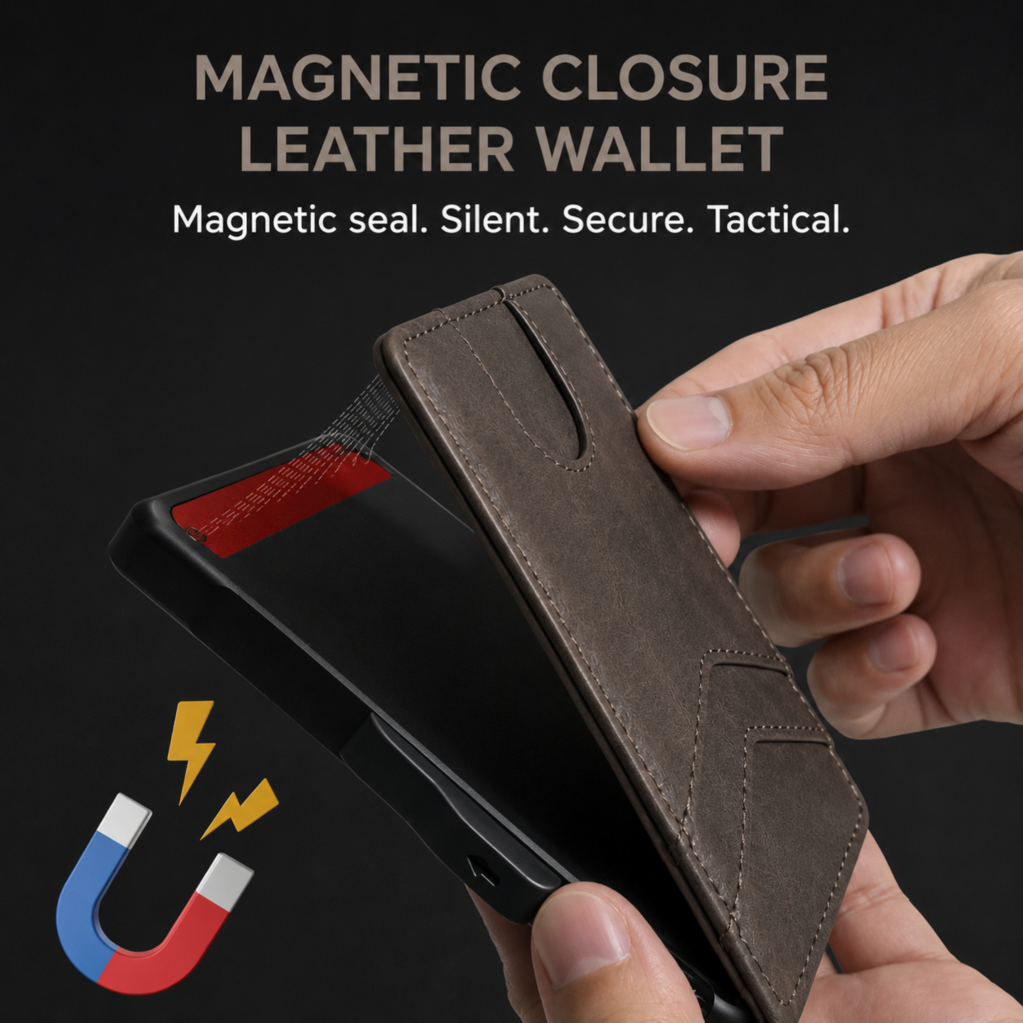 🔥50% OFF Last Day Sale Adersene MagVault Minimalist Wallet - Maximum Capacity. Minimal Footprint.