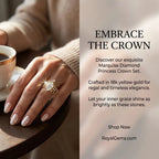 Elegant Halo Sparkle Ring — A Timeless Statement of Love & Confidence