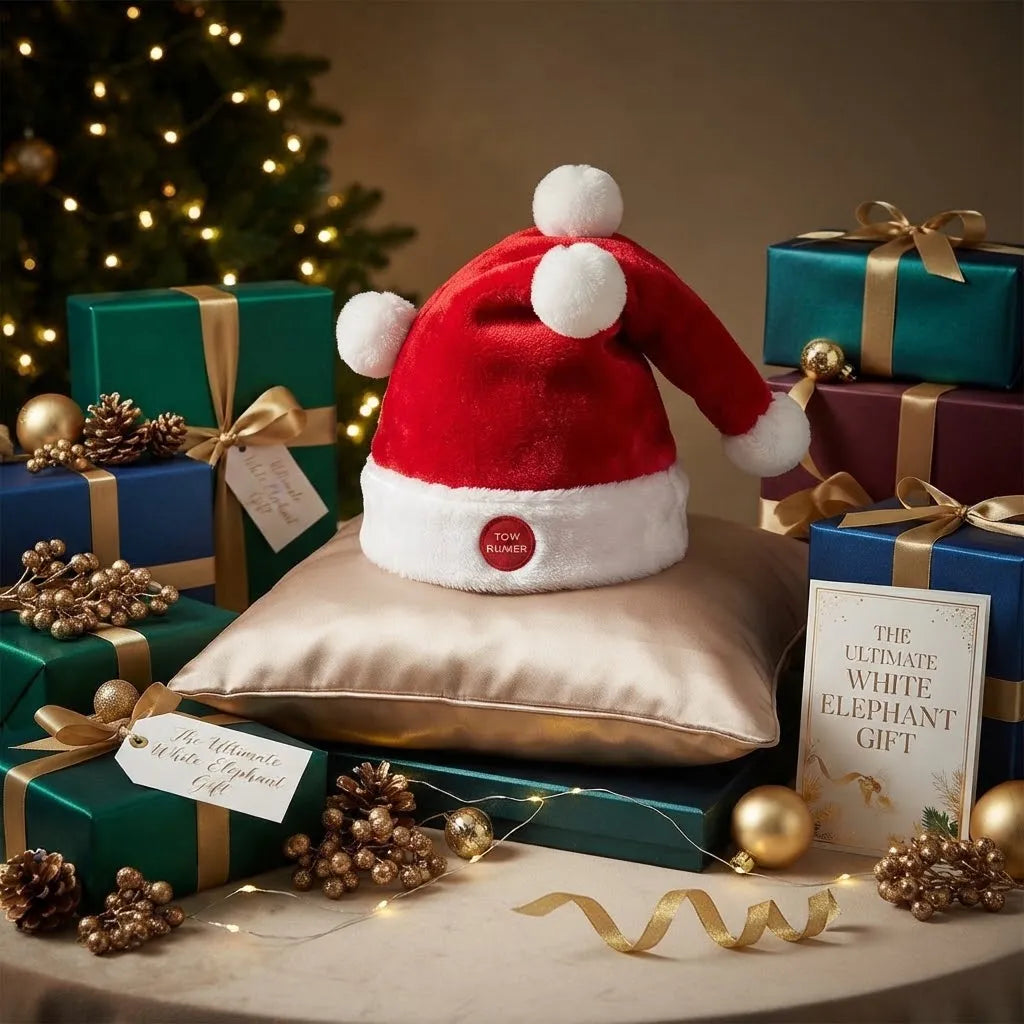 ✨Last Day 50% OFF✨ Gravity-Defying Upright Santa Hat | The Ultimate Holiday Party & Gag Hat