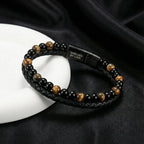 🔥50% OFF Last Day SaleEngraved Tiger Eye Son Bracelet