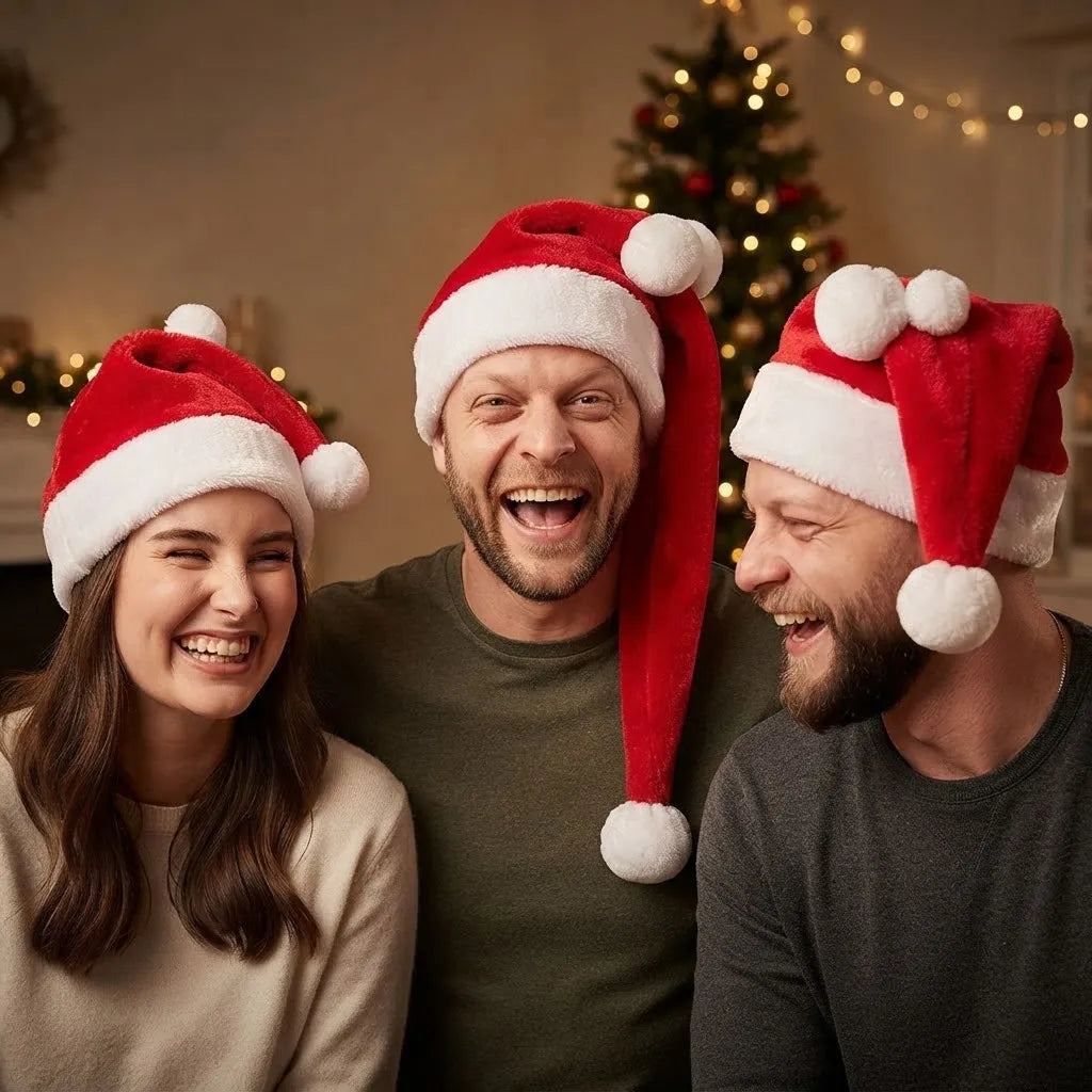 ✨Last Day 50% OFF✨ Gravity-Defying Upright Santa Hat | The Ultimate Holiday Party & Gag Hat