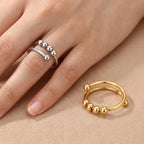 🔥50% OFF Last Day Sale |Mindful Sanctuary Collection Healing Spinner Ring | Whisper-Quiet Fidget & Anxiety Relief