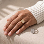 🔥50% OFF Last Day Sale |Mindful Sanctuary Collection Healing Spinner Ring | Whisper-Quiet Fidget & Anxiety Relief