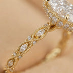 Timeless Marquise Cut Solitaire Ring | D/VVS1 Brilliant Diamond Elegance