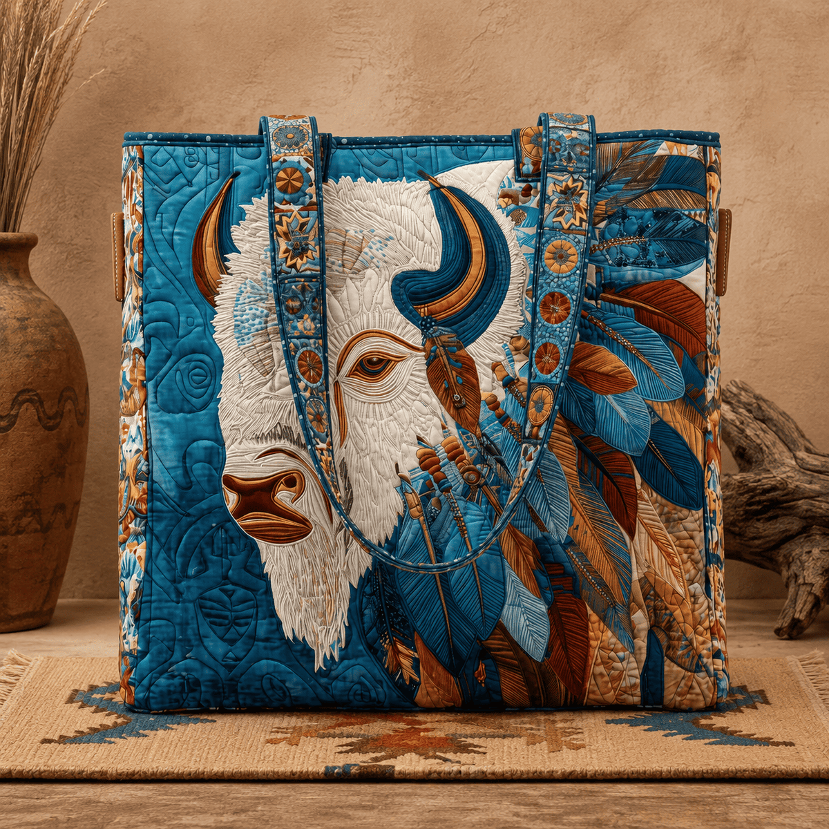✨Last Day 50% OFF✨Handmade Native American Quilted Tote Bag