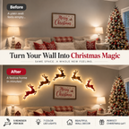 ✨Last Day 50% OFF✨ Christmas Magic Wall Decor – Create A Cozy Holiday Wonderland At Home