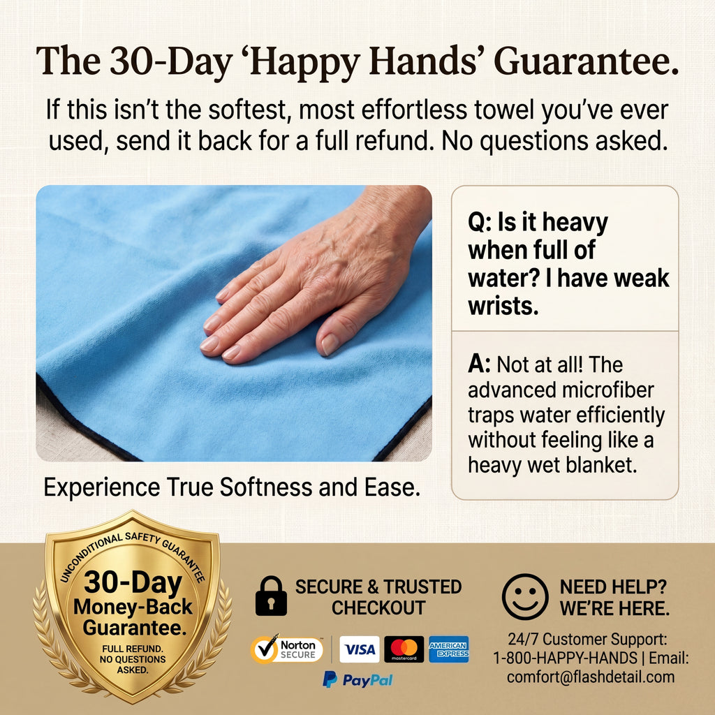 🔥50% OFF Last Day Sale The Effortless Drying Towel| Ultra-Absorbent Microfiber for Car & Home
