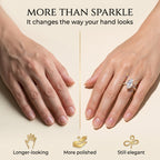 Marquise Hidden Halo Ring – Pavé Twist Band Statement Ring That Makes Your Hand Look Longer & More Elegant--Last Day Sale-90% OFF🔥