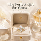 Elegant Halo Sparkle Ring — A Timeless Statement of Love & Confidence
