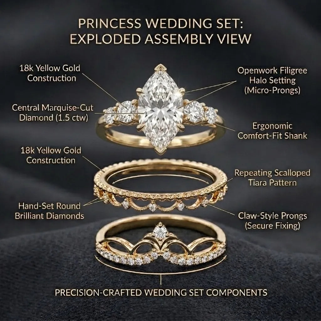 Elegant Halo Sparkle Ring — A Timeless Statement of Love & Confidence