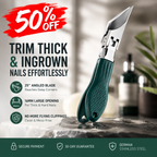 🔥50% OFF Last Day Sale Eagle Beak Beveled Nail Clippers – 25° Angled Blade & 16mm Large Opening for Thick & Ingrown Nails