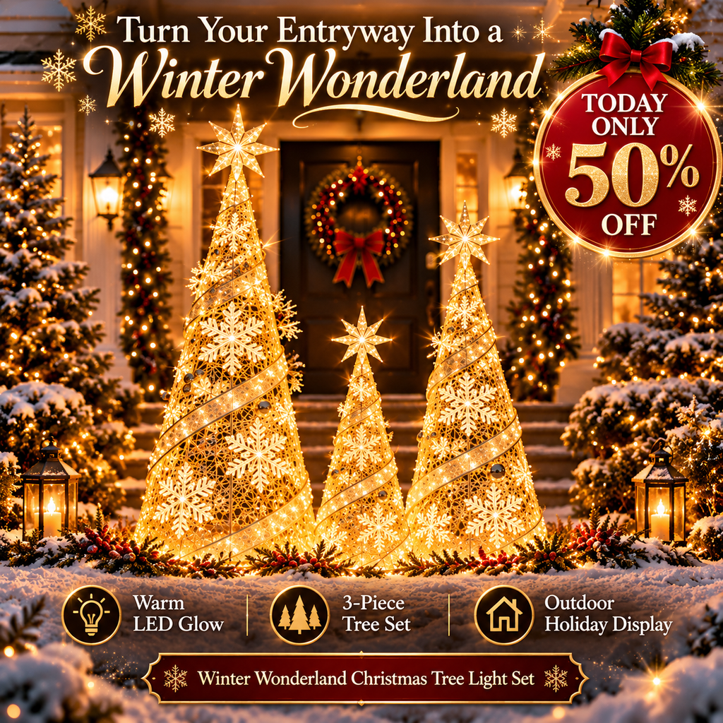 ✨Last Day 50% OFF✨The Enchanted Christmas Tree™ Light Display