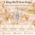 The Eternal Marquise Vine Ring™ | Timeless Elegance With Brilliant Sparkle Last Day Sale-90% OFF🔥