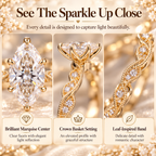 The Eternal Marquise Vine Ring™ | Timeless Elegance With Brilliant Sparkle Last Day Sale-90% OFF🔥