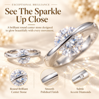 The Ring That Moves With You™ – Rotating Diamond Ring With Endless Sparkle Last Day Sale-90% OFF🔥