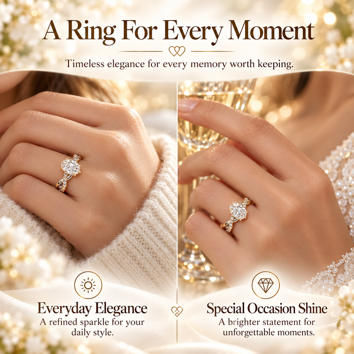 The Eternal Promise Oval Diamond Ring Last Day Sale-90% OFF🔥