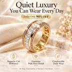 The Everly Luxe Baguette Diamond Statement Ring Last Day Sale-90% OFF🔥