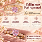 Pink Heart Promise Ring – A Little Heart, A Lasting Meaning Last Day Sale-90% OFF🔥
