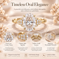 The Eternal Celeste Oval Diamond Ring| A Classic Symbol of Love & Luxury Last Day Sale-90% OFF🔥