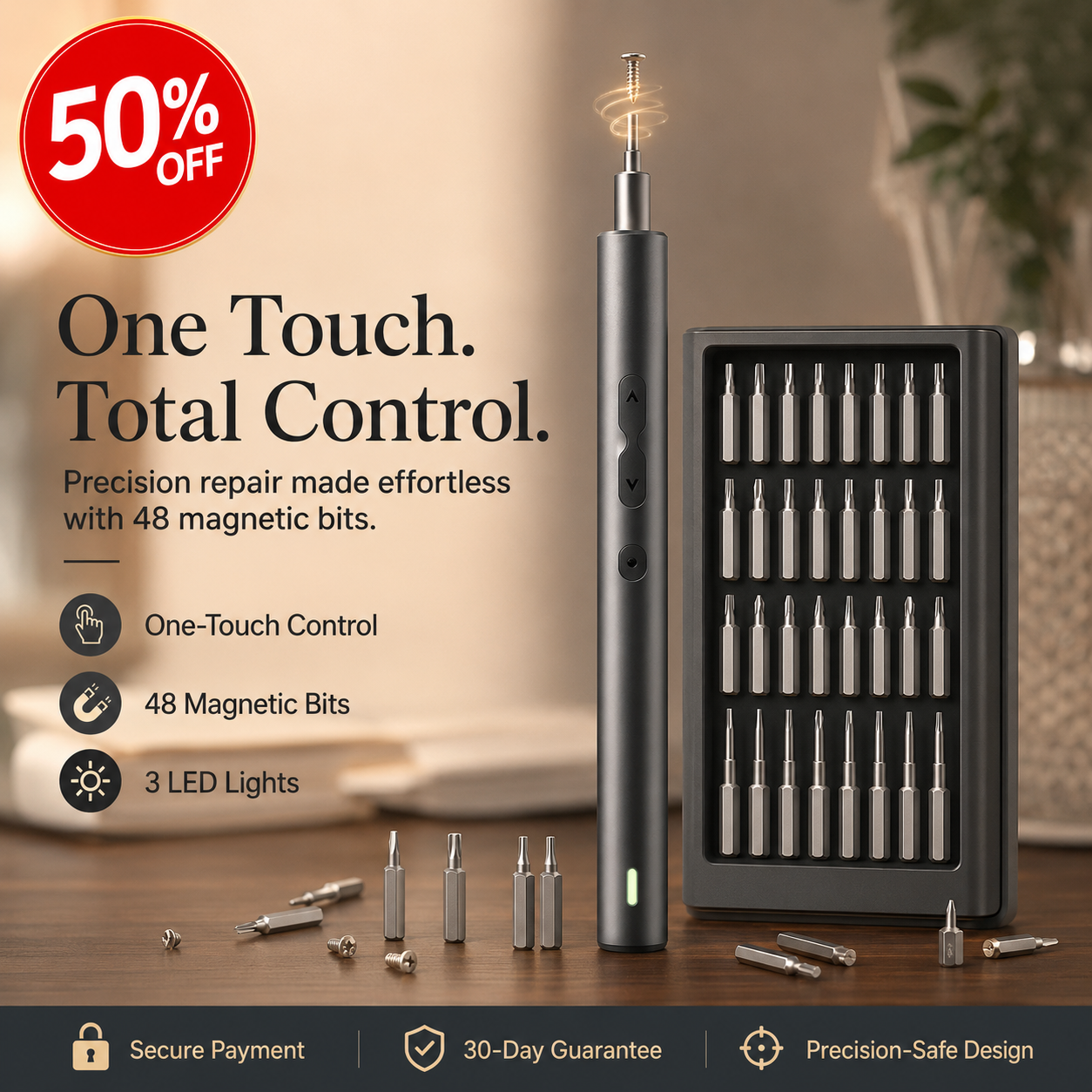 🔥50% OFF Last Day Sale 51 in 1 Precision Electric Screwdriver Kit