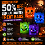 Reusable Halloween Treat Bags That Make Every Trick-or-Treat Moment More Magical-Last Day Sale-50% OFF🔥