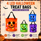 Reusable Halloween Treat Bags That Make Every Trick-or-Treat Moment More Magical-Last Day Sale-50% OFF🔥