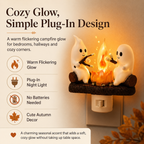 Ghost Campfire Halloween Night Light – Create A Cozy Magical Autumn Glow For Your Home-Last Day Sale-50% OFF🔥