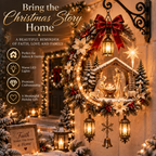 ✨Last Day 50% OFF✨Heavenly Nativity Glow Wreath