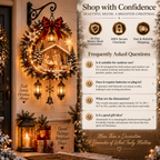 ✨Last Day 50% OFF✨Heavenly Nativity Glow Wreath
