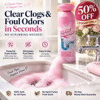 Foaming Drain Cleaner & Odor Eliminator – The 60-Second Magic Foam That Erases Hidden Sink Stinks & Hair Clogs