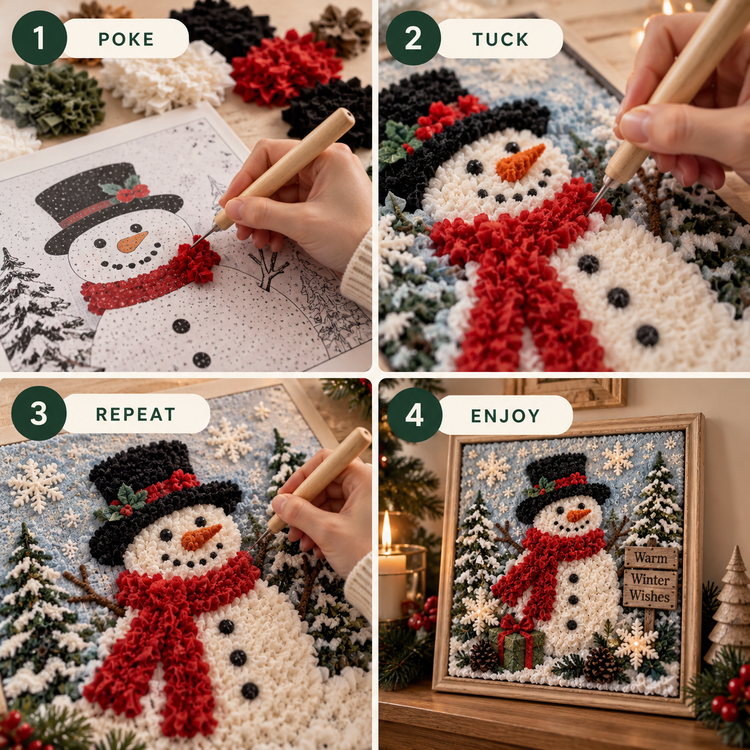 ✨Last Day 50% OFF✨Marinch 3D Christmas Art Kit