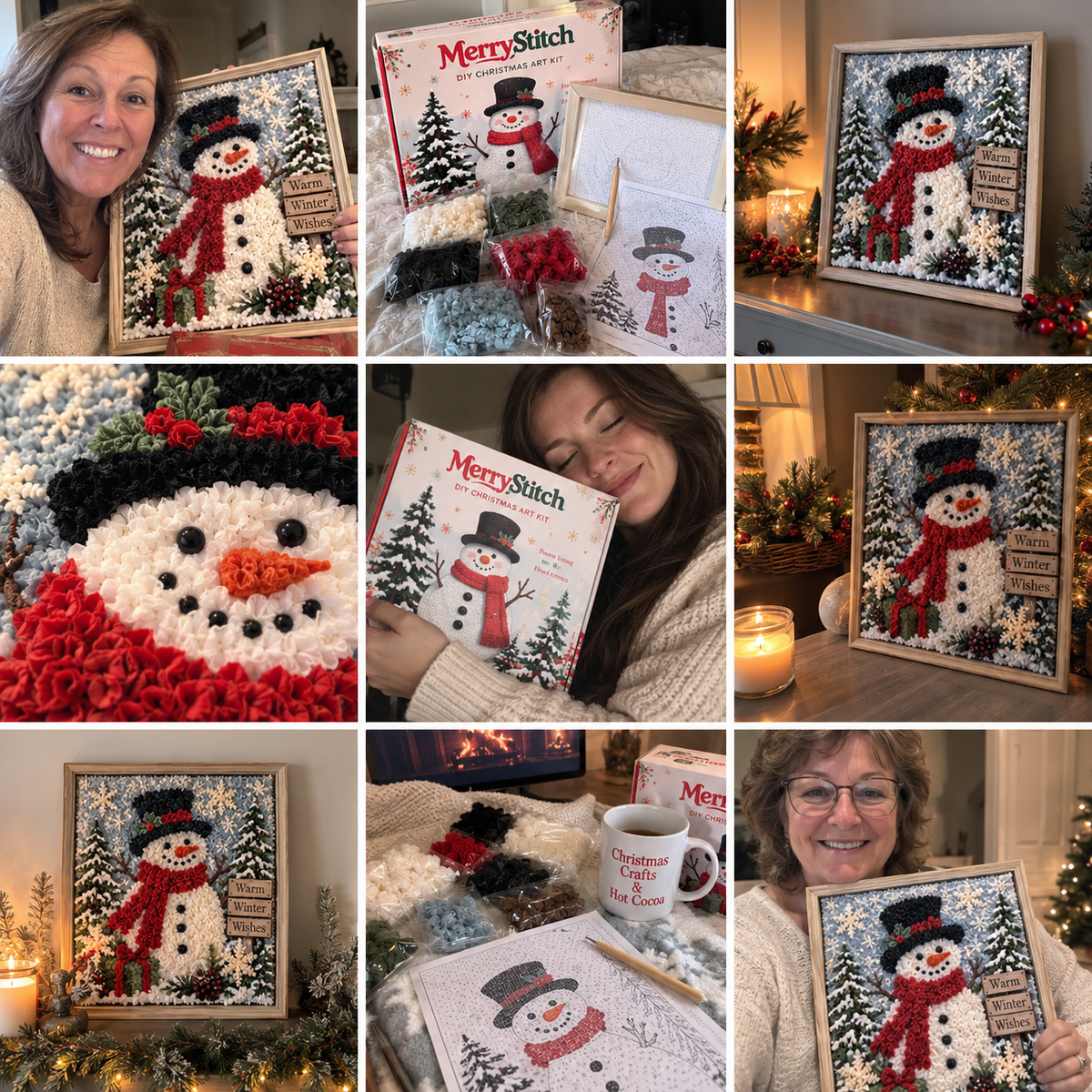 ✨Last Day 50% OFF✨Marinch 3D Christmas Art Kit
