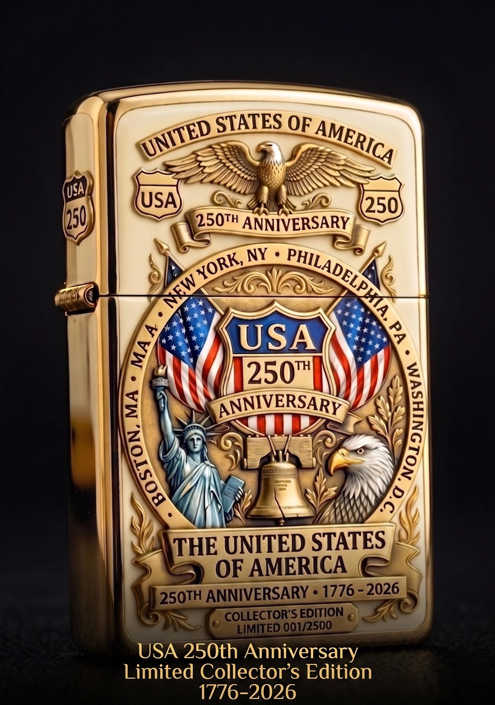 🔥 Father's Day Sale -🎁USA 250th Anniversary Lighter（BUY 3 FREE SHIPPING)