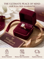 The "Aurelia" Elongated Cushion Hybrid-Cut Vine Ring Last Day Sale-90% OFF🔥